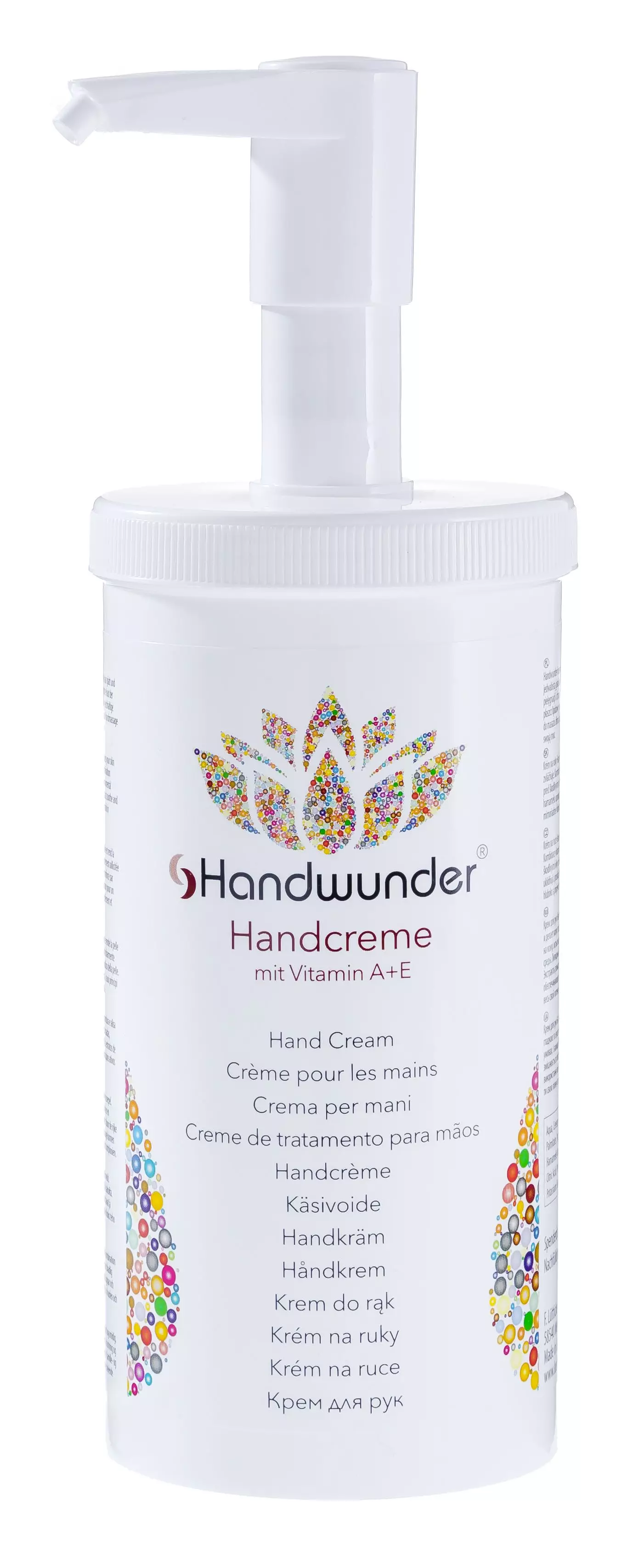 Handwunder krém na ruky s vitamínmi A a E 450 ml s pumpou