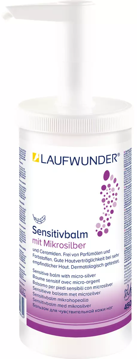 Laufwunder krém na citlivú pokožku - Sensitivebalm 450 ml s pumpou