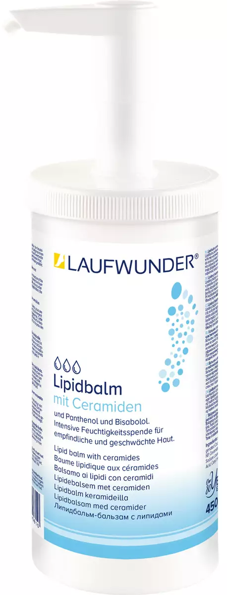 Laufwunder lipidbalm 450 ml s pumpou