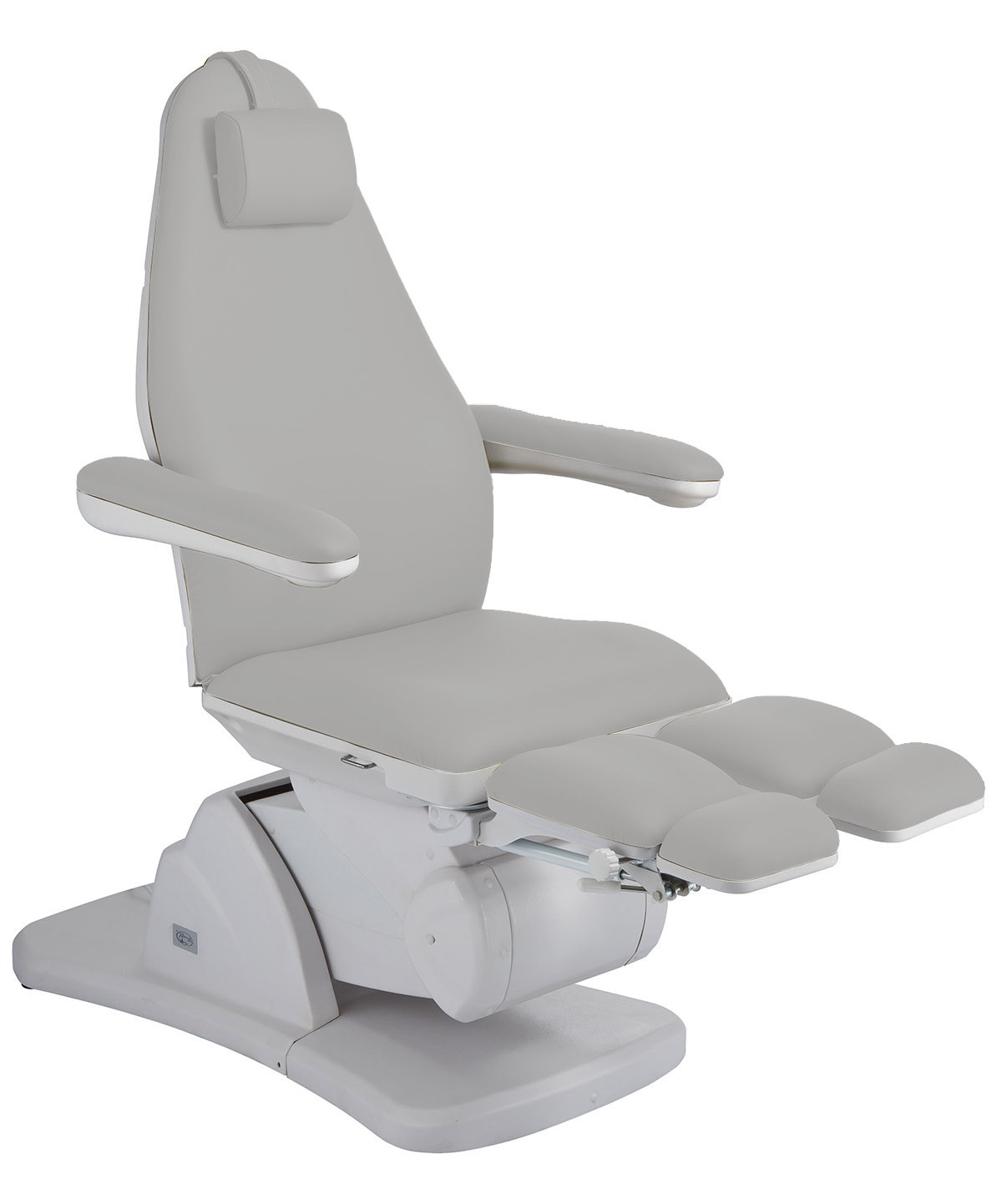 Pedikérske kreslo elektrické BARON E5 - svetlosivá