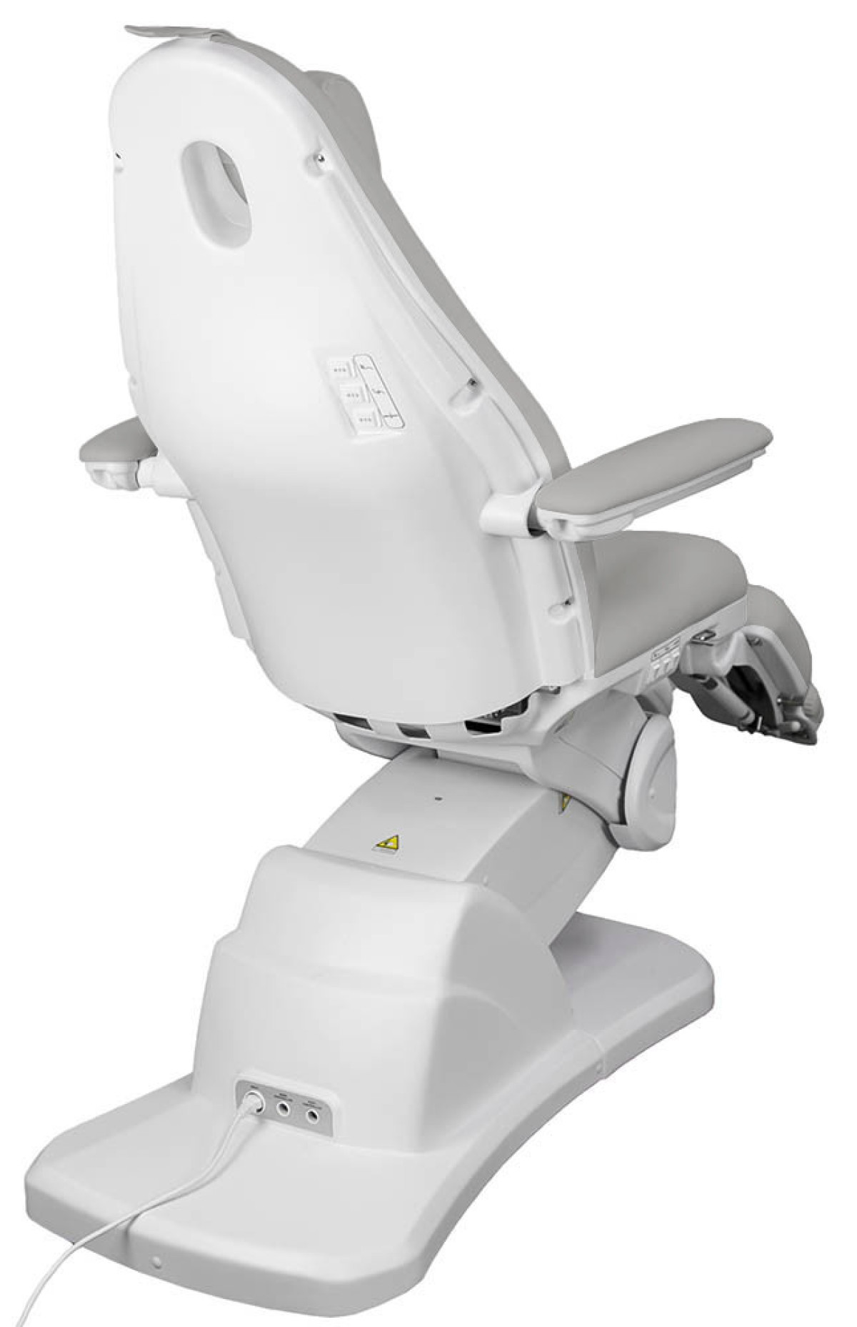 Pedikérske kreslo elektrické BARON E5 - svetlosivá