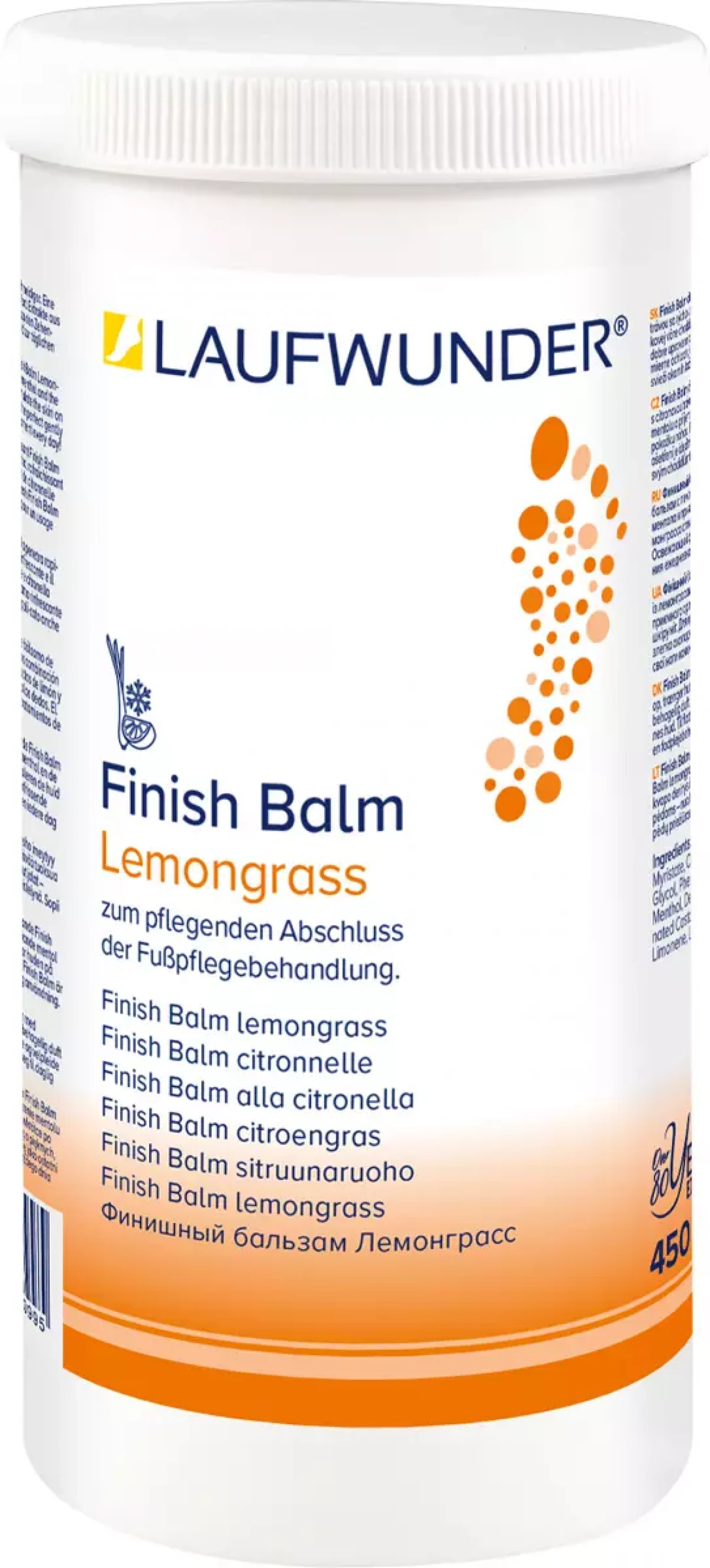 Laufwunder finish balm citrónová tráva 450ml náhradná nádoba