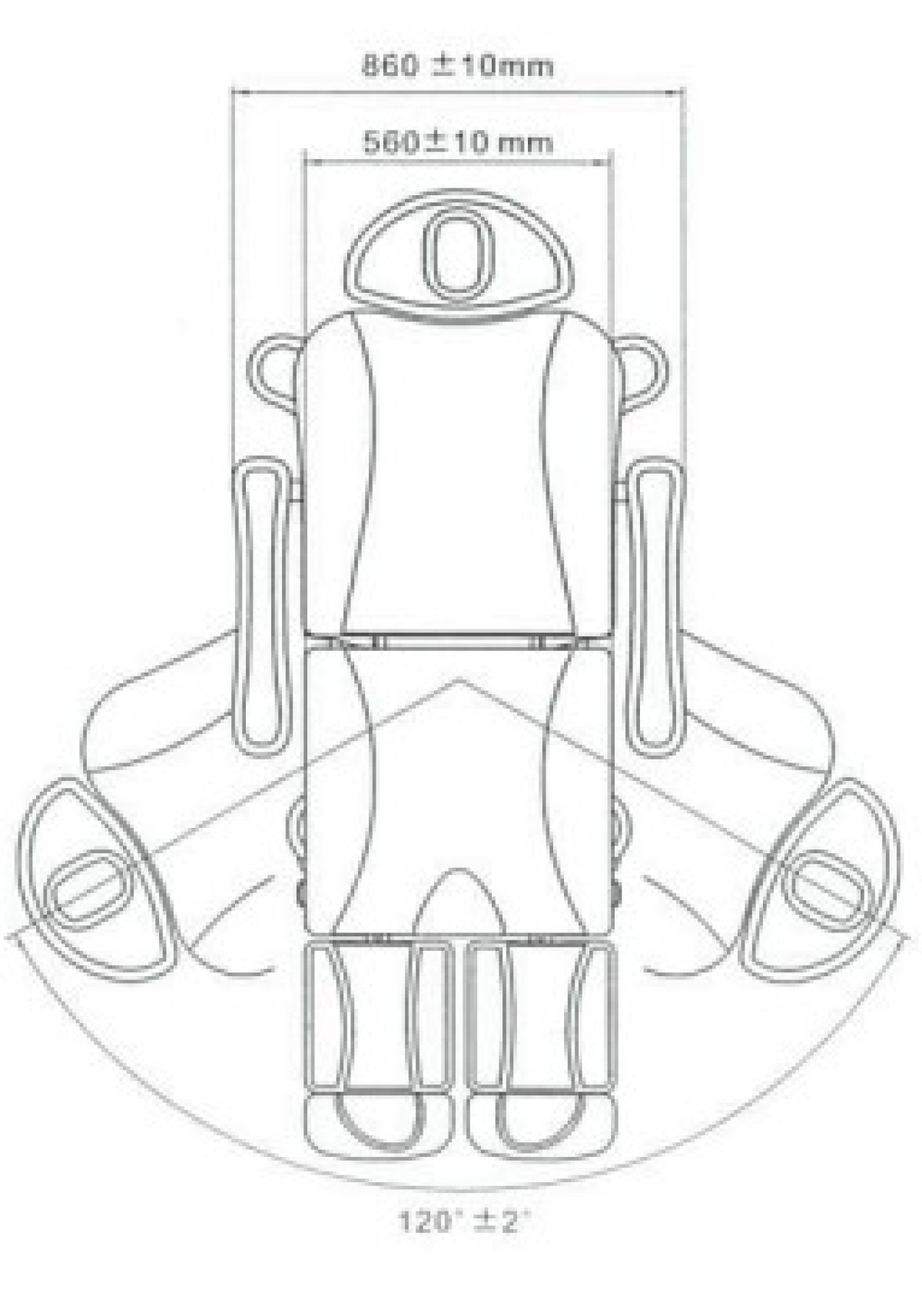 Pedikérske kreslo elektrické NICO PEDI E3 - otočné