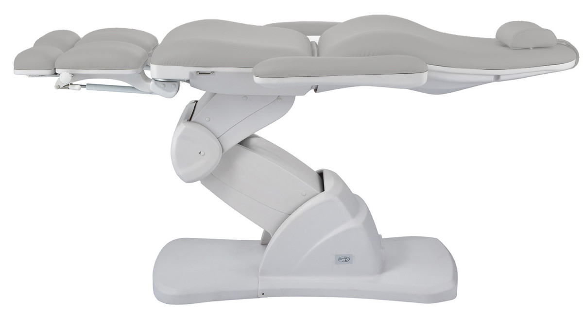 Pedikérske kreslo elektrické BARON E5 - svetlosivá