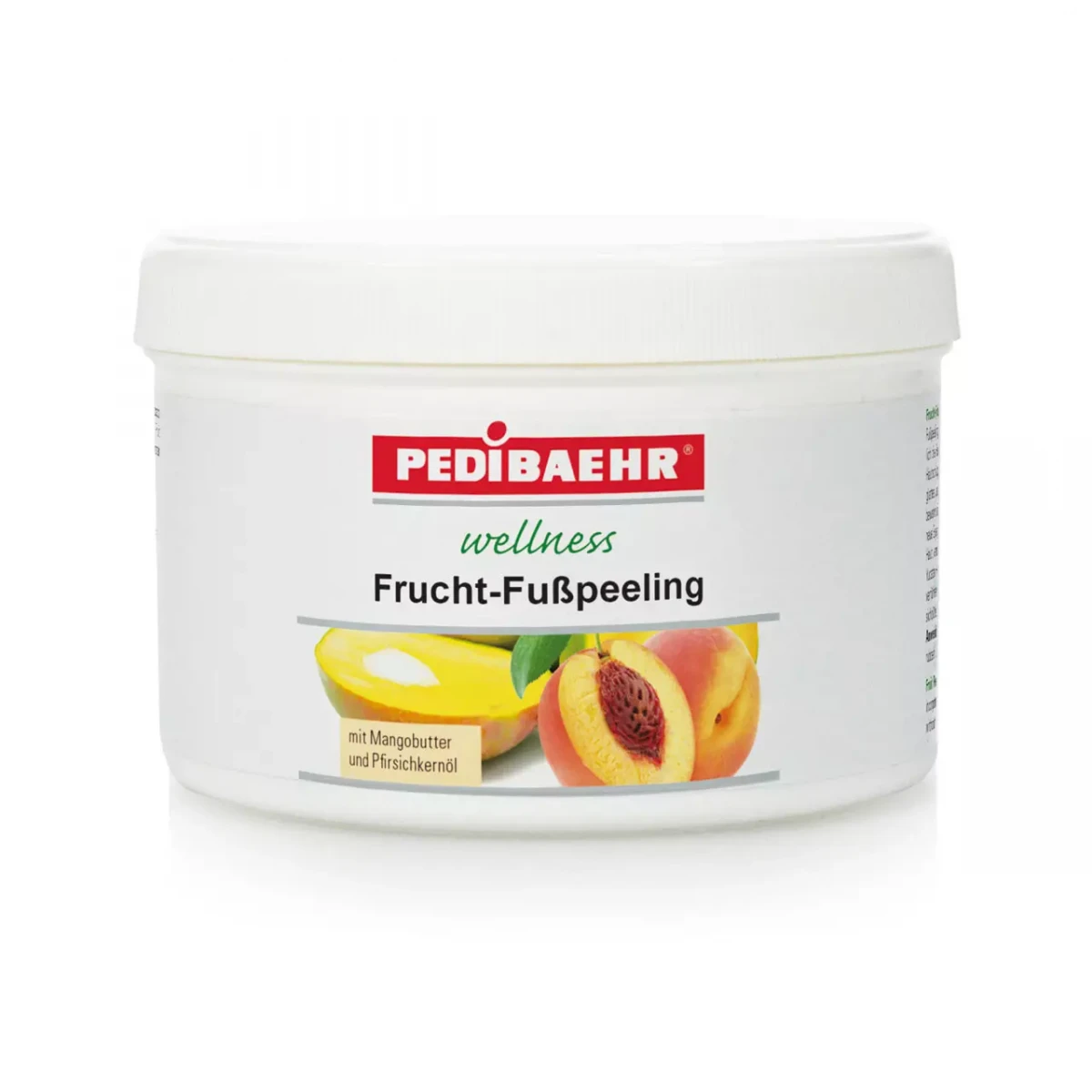 Pedibaehr Ovocný peeling na nohy - broskyňa 450 ml