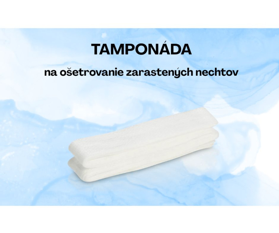 Použitie tamponády v pedikúre