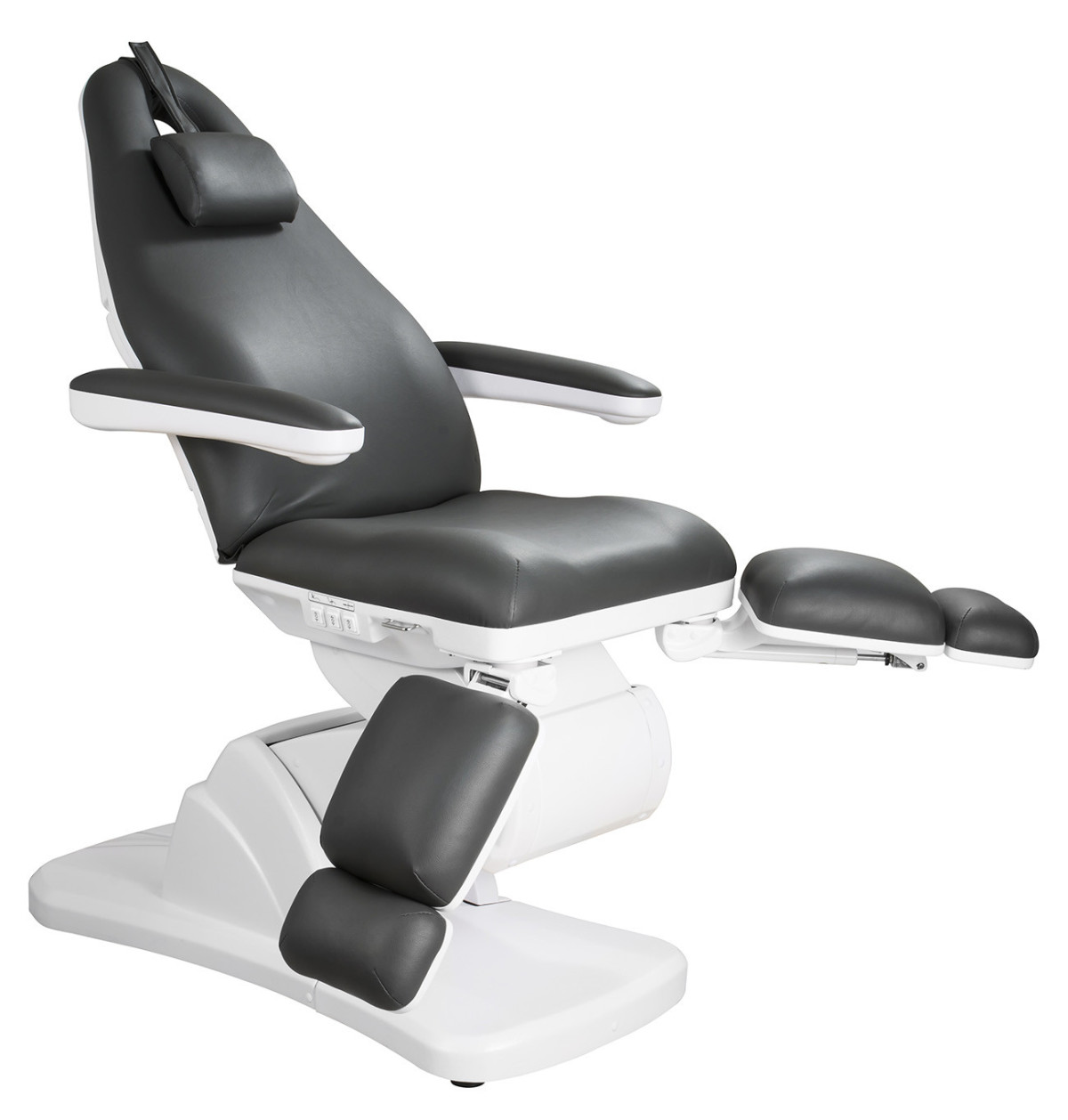 Pedikérske/podologické kreslo elektrické BARON E3 - tmavosivá