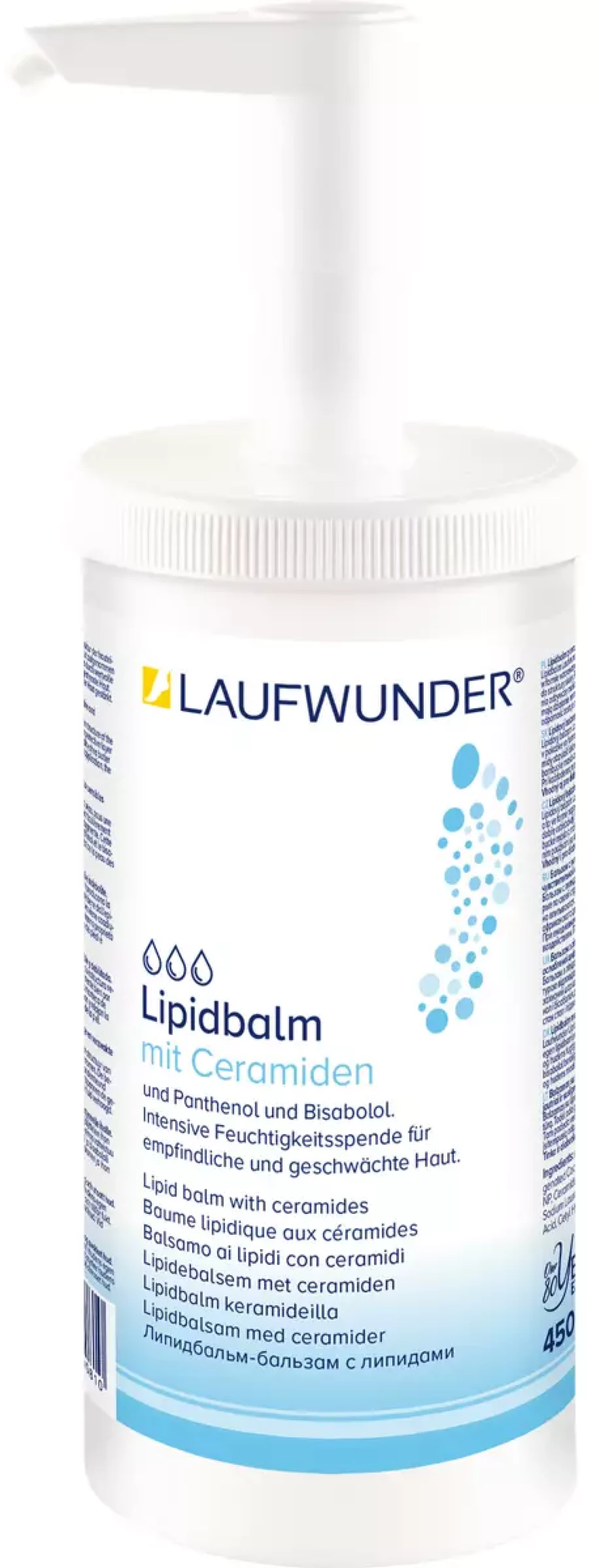 Laufwunder lipidbalm 450 ml s pumpou