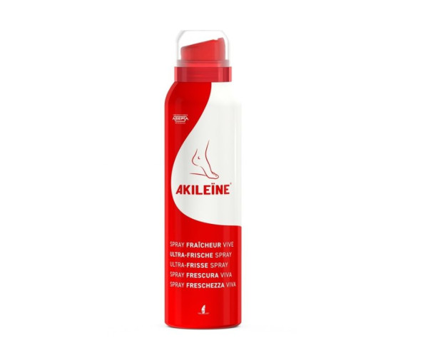 Akileine RED, Osviežujúci sprej na nohy 150ml