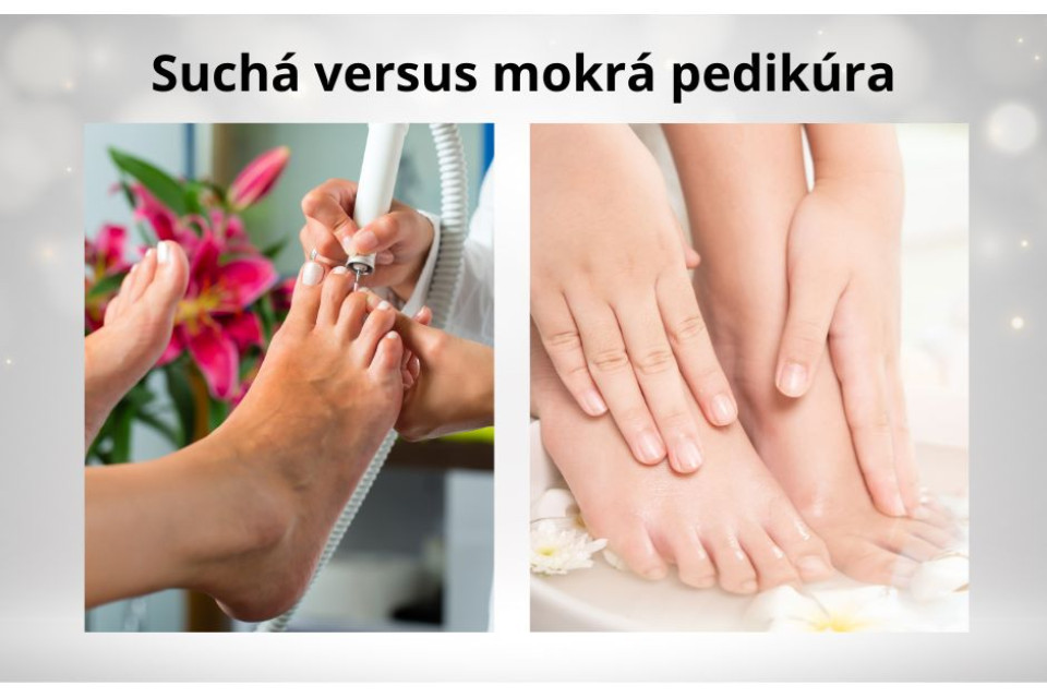 Prístrojová pedikúra versus mokrá pedikúra