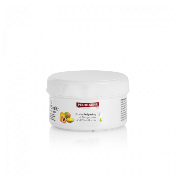 Pedibaehr Ovocný peeling na nohy - broskyňa 125 ml